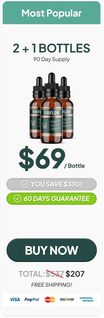 ViriFlow -3- Bottles Buy Order
